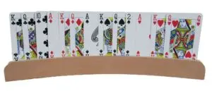 [25003] Houten kaarthouder middel