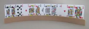 [25007] Houten kaarthouder groot