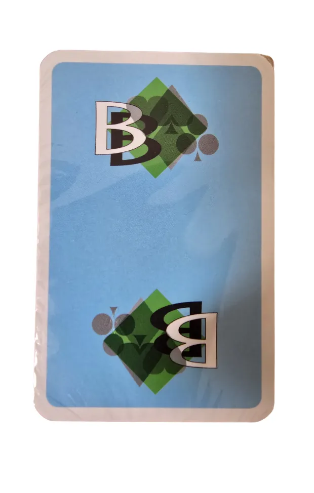 [Kaart BBF blauw] speelkaarten BBF (blauw)